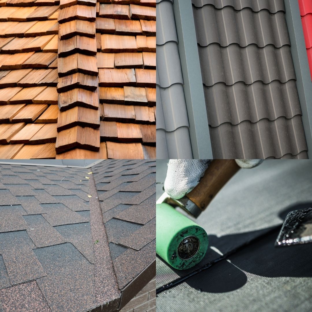 different types of roofing materials